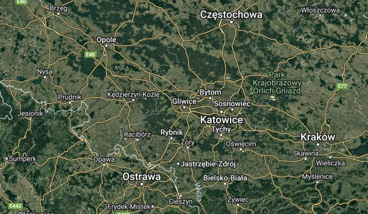 Działka rod Gliwice Trynek