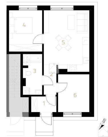 Mieszkanie 3-pokojowe Rzeszów, ul. Pogwizdowska. Zdjęcie 12