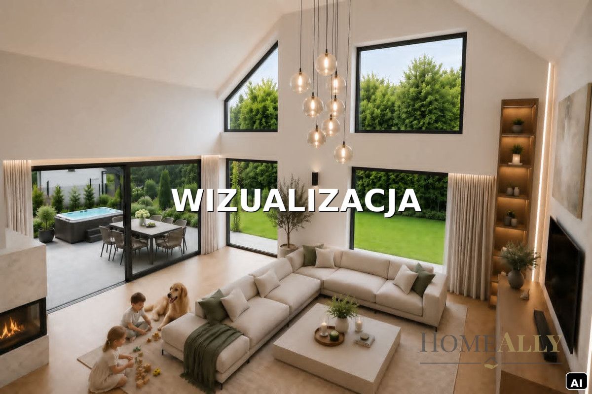 dom wolnostojący, 5 pokoi Warszawa Wilanów, ul. Rosy. Zdjęcie 11