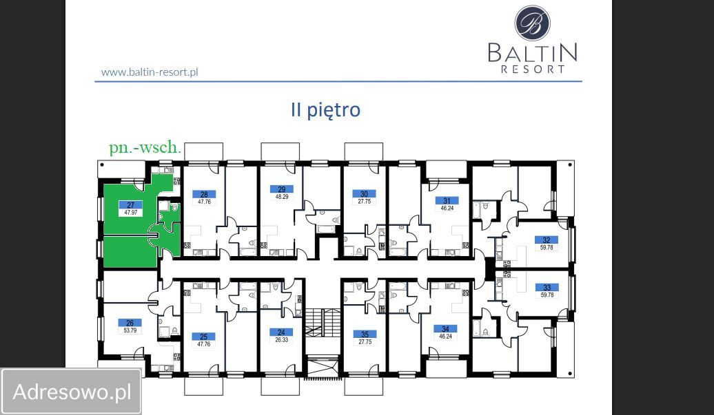 Mieszkanie 2-pokojowe Sarbinowo, ul. Marynarska. Zdjęcie 14
