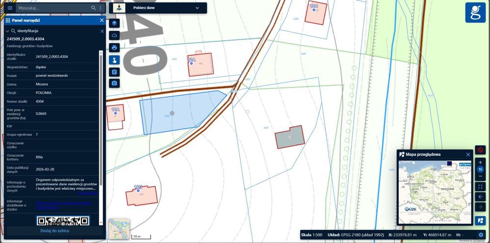 Działka rolno-budowlana Połomia, ul. Wolności. Zdjęcie 2