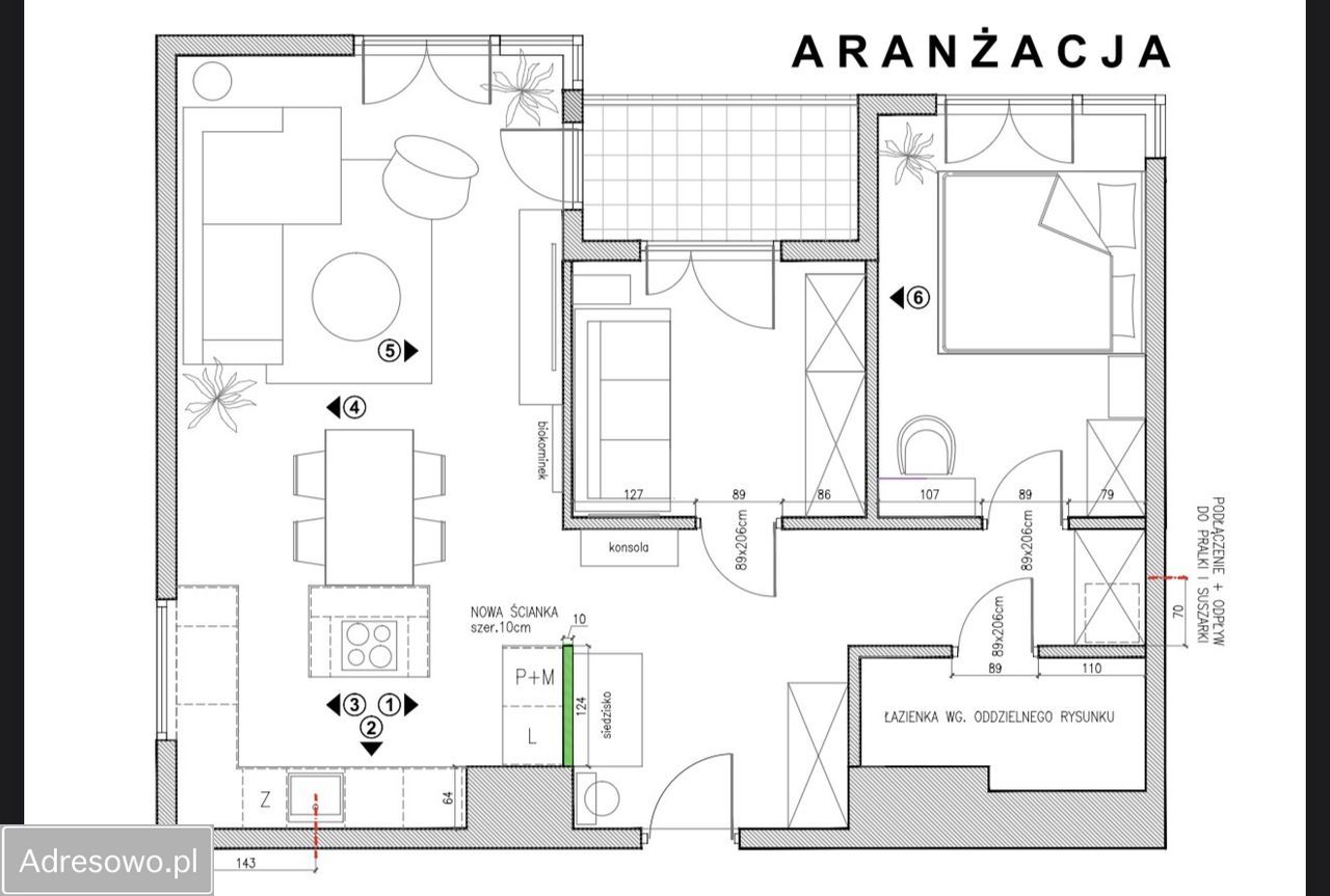 Mieszkanie 3-pokojowe Ząbki, ul. Christiana Andersena. Zdjęcie 8