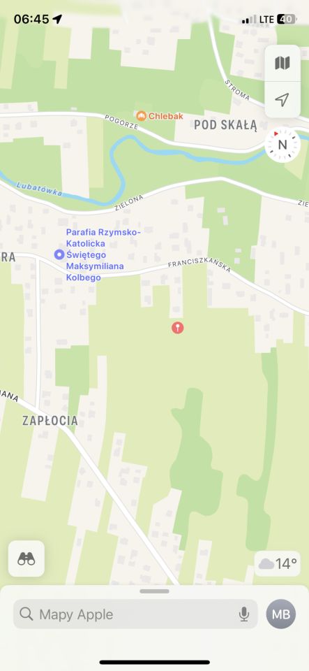 Działka rolna Głowienka Góra, ul. Franciszkańska. Zdjęcie 9