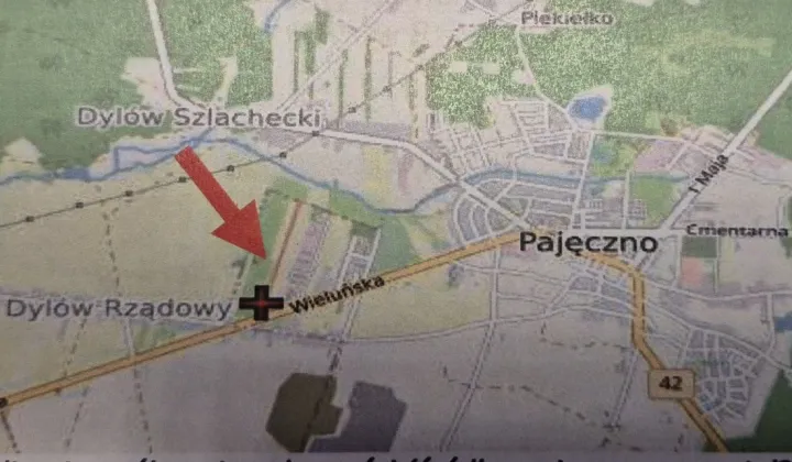Działka inwestycyjna Dylów Rządowy