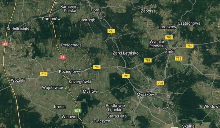 Działka rolno-budowlana Lgota-Nadwarcie, ul. Szkolna