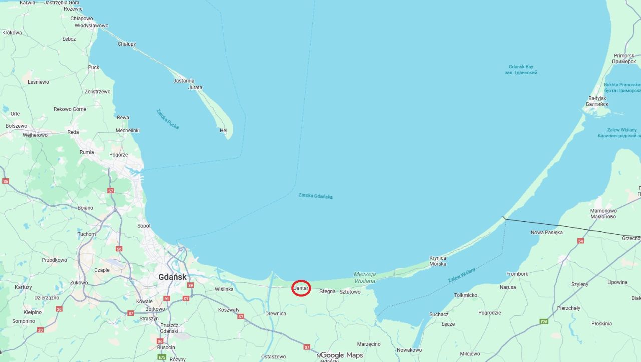 Działka budowlana Jantar, ul. Jesienna