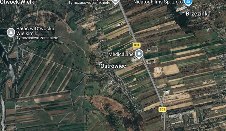 Działka rolno-budowlana Ostrówiec