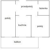 Mieszkanie 2-pokojowe Lublin Wrotków, ul. Diamentowa. Zdjęcie 3
