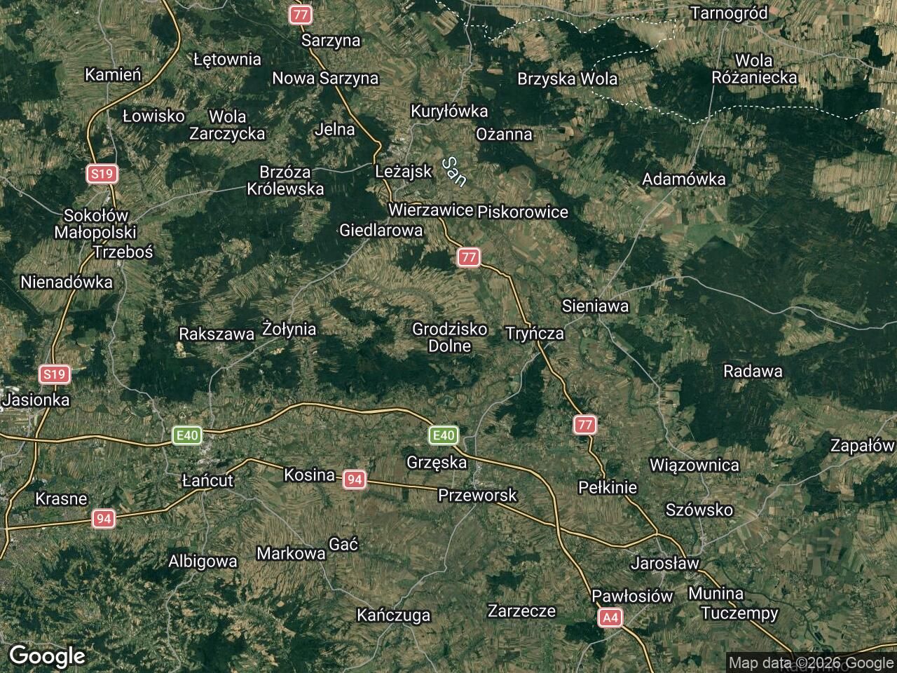 Działka leśna Grodzisko Dolne Mokrzanka. Zdjęcie 1