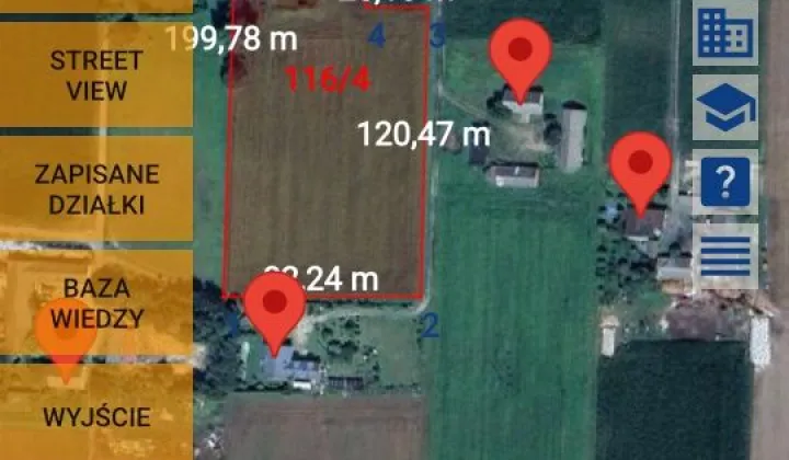 Działka rolna Wąpielsk