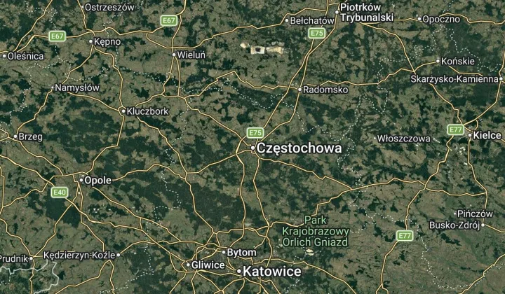 Działka rod Częstochowa Tysiąclecie