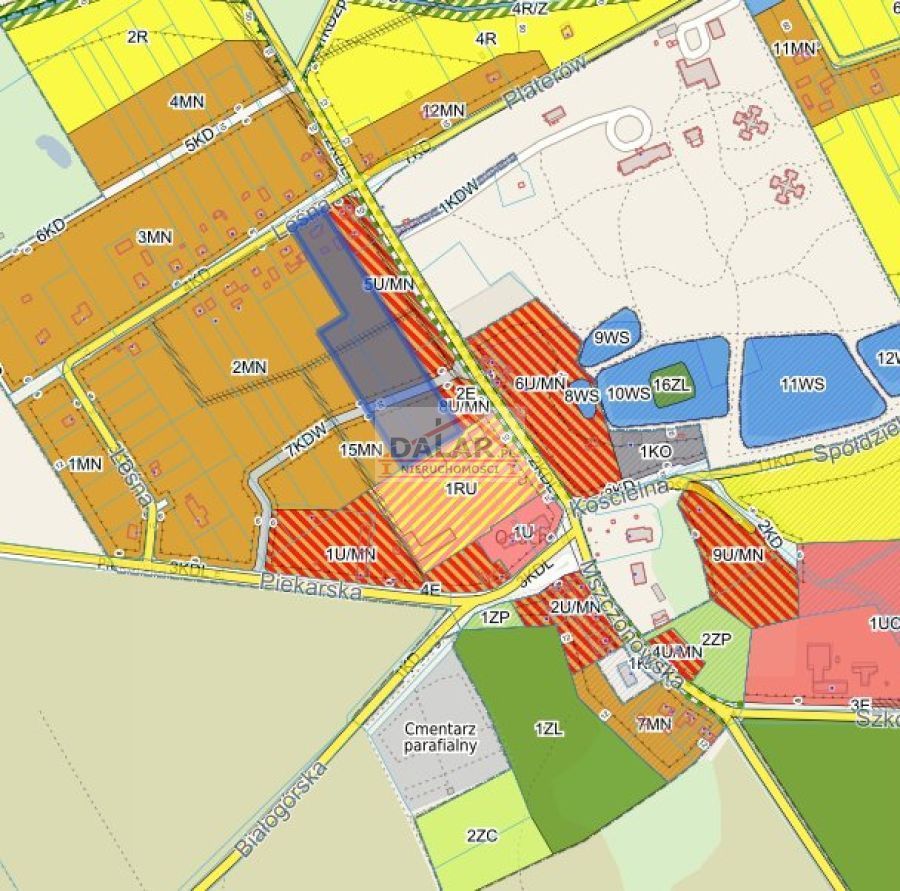 Działka budowlana Osuchów, ul. Leśna. Zdjęcie 13