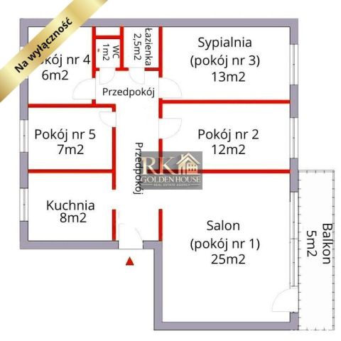 Mieszkanie 5-pokojowe Siedlce, ul. Mieszka I. Zdjęcie 16