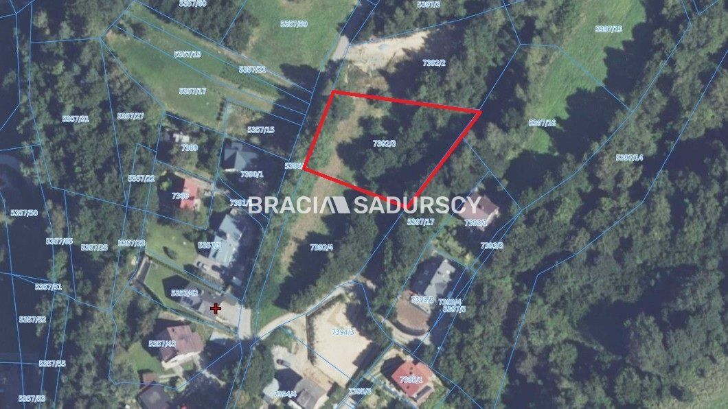 Działka budowlana Pcim. Zdjęcie 4