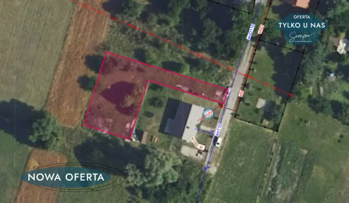 Działka budowlana Studzieniec