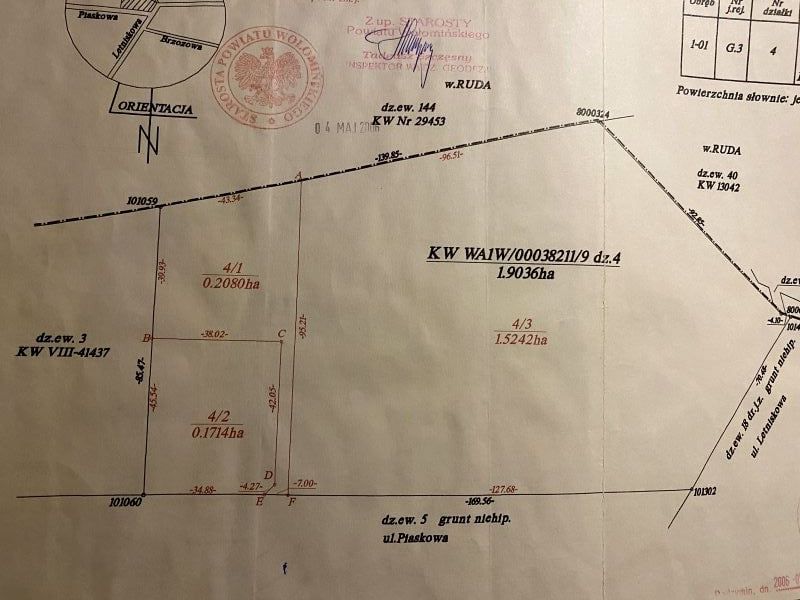 Działka budowlana Radzymin Rejentówka, ul. Piaskowa. Zdjęcie 4