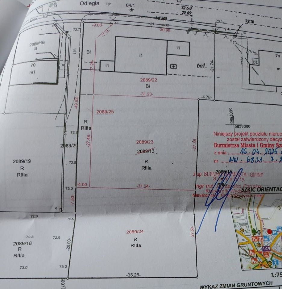 Działka budowlana Szamotuły, ul. Odległa