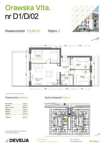 Mieszkanie 4-pokojowe Wrocław Ołtaszyn, ul. Orawska. Zdjęcie 8