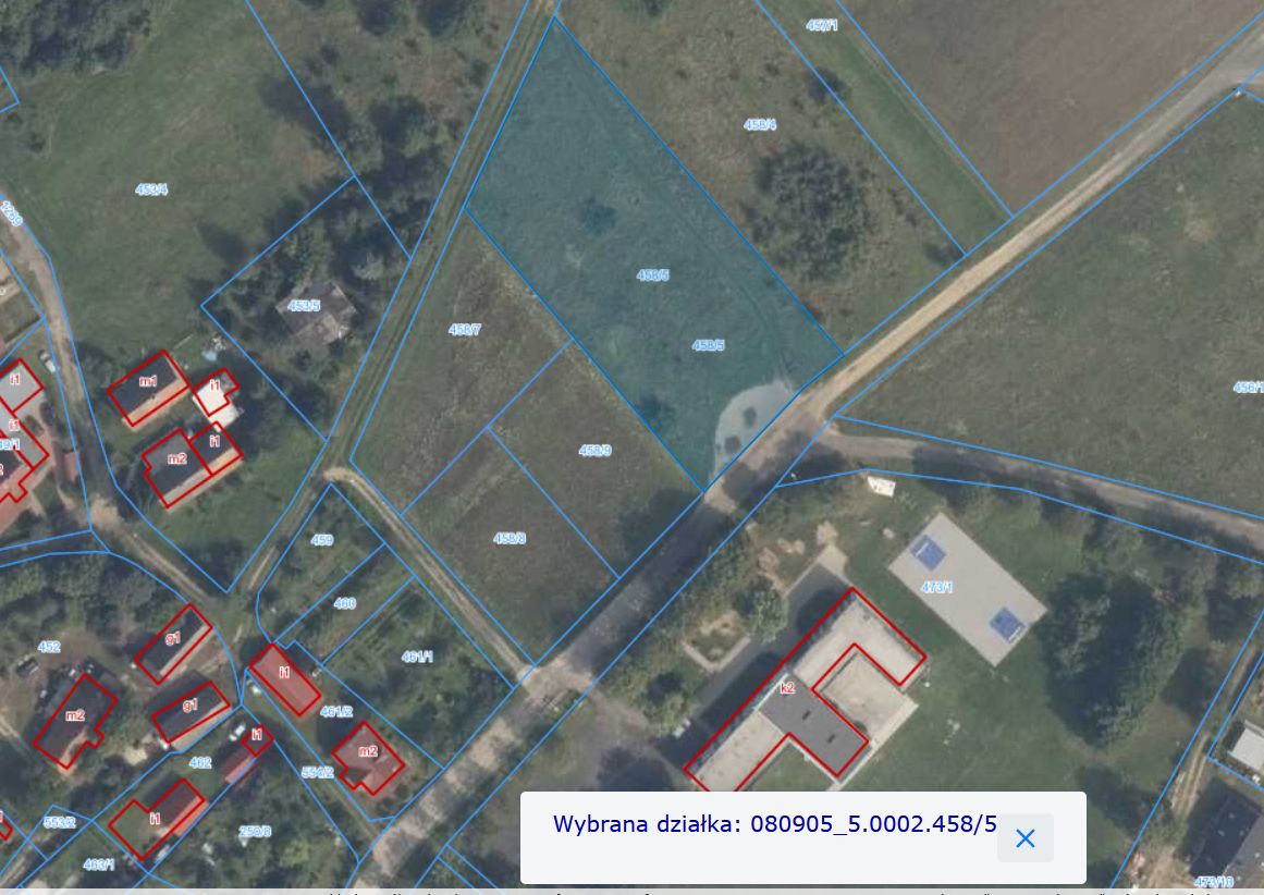 Działka rolna Bogaczów, ul. Szkolna. Zdjęcie 1