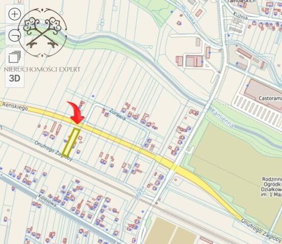Działka budowlana Ostrowiec Świętokrzyski, ul. Onufrego Zagłoby. Zdjęcie 3