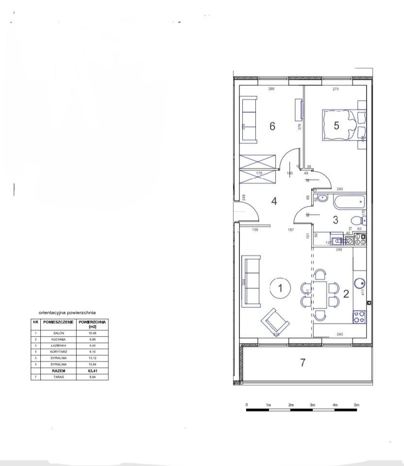 Mieszkanie 3-pokojowe Września, ul. Juliusza Słowackiego. Zdjęcie 8