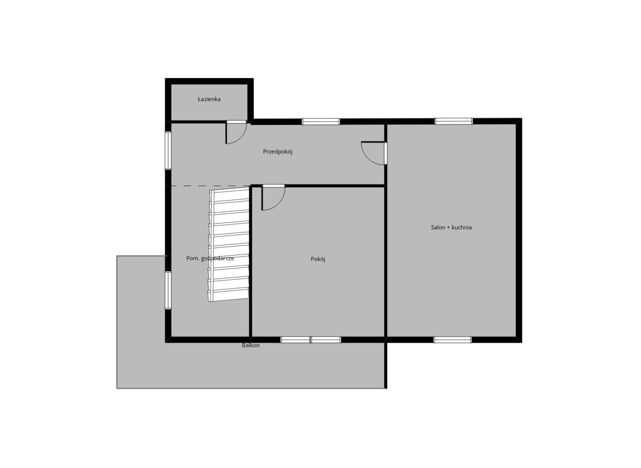 dom wolnostojący, 4 pokoje Wola Batorska. Zdjęcie 15