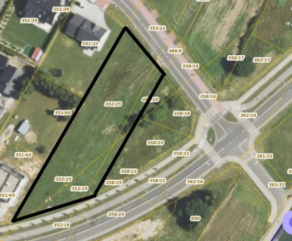 Działka budowlana Oświęcim Stare Stawy, ul. Willowa. Zdjęcie 1