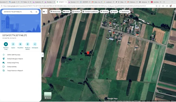 Działka inna Rumoka