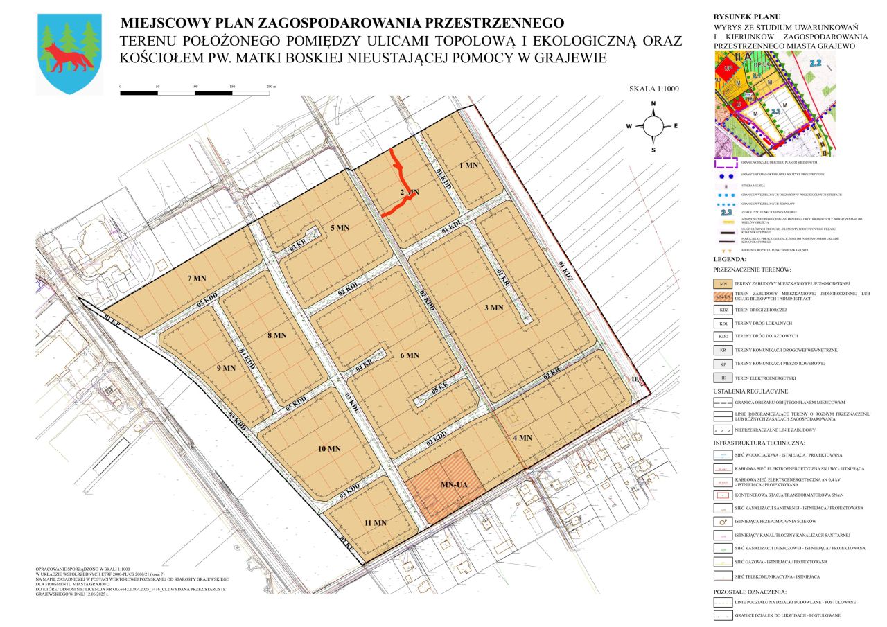 Działka budowlana Grajewo, ul. św. Piotra. Zdjęcie 3