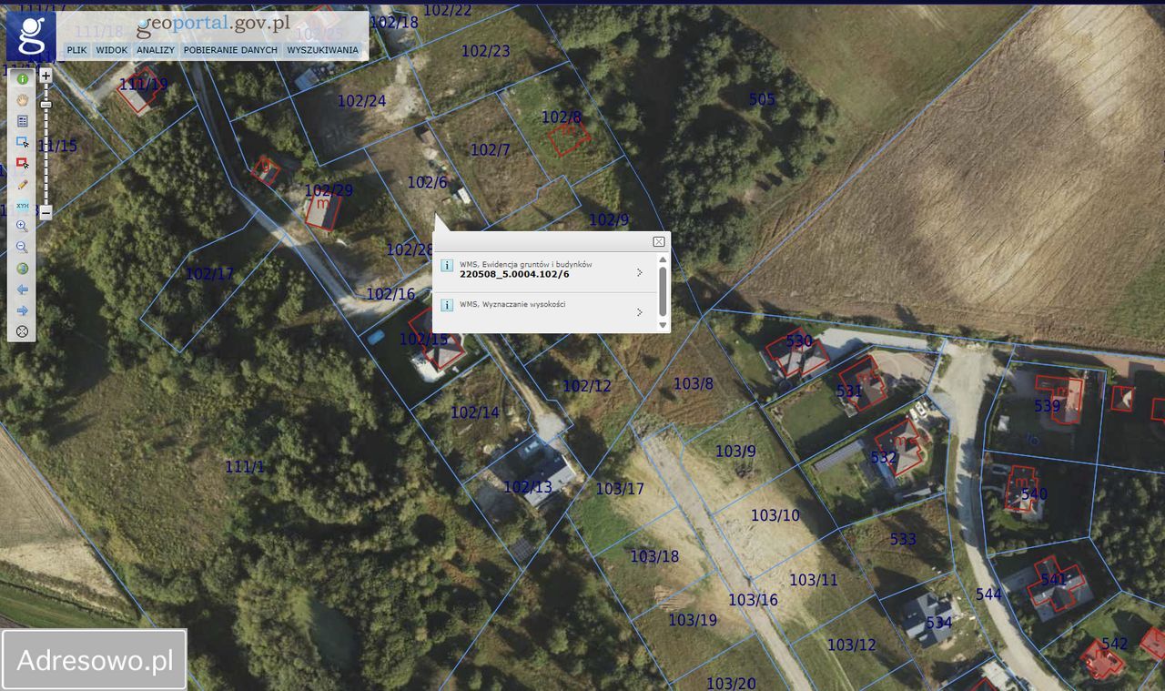 Działka budowlana Chwaszczyno, ul. Dąbrówki. Zdjęcie 2