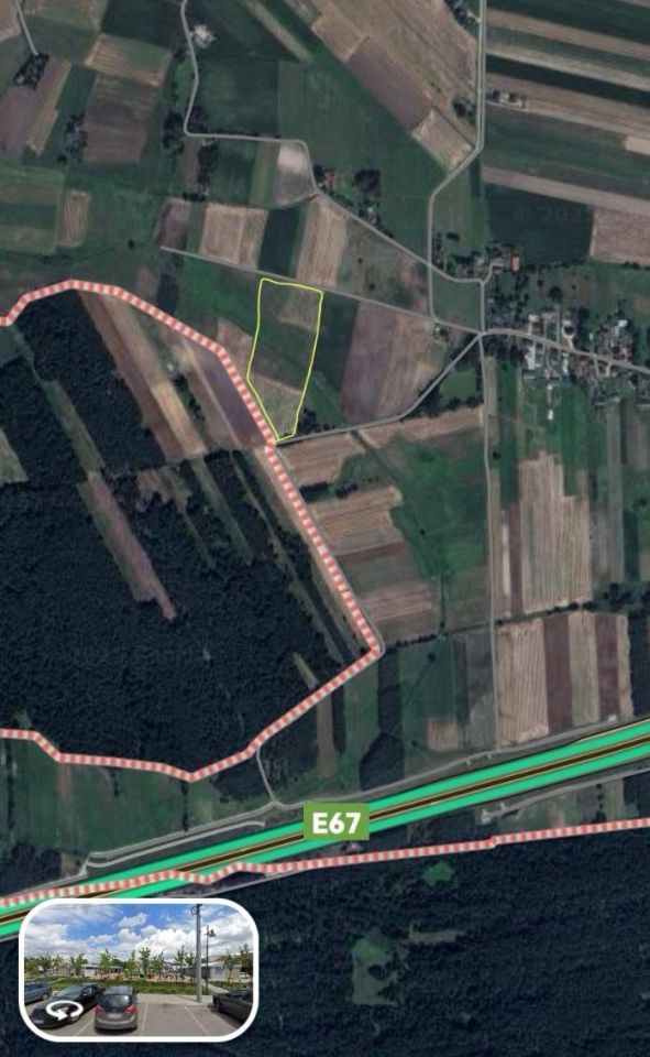 Działka rolno-budowlana Złoczew Stara Huta, ul. Stawiska. Zdjęcie 6