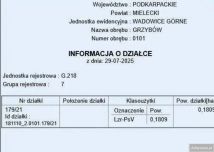 Działka budowlana Grzybów. Zdjęcie 3