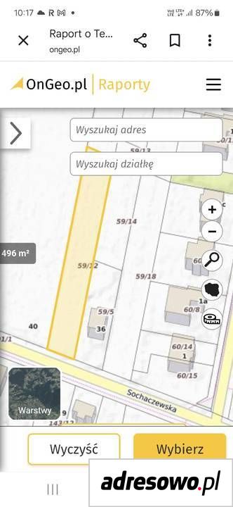 Działka budowlana Macierzysz. Zdjęcie 2