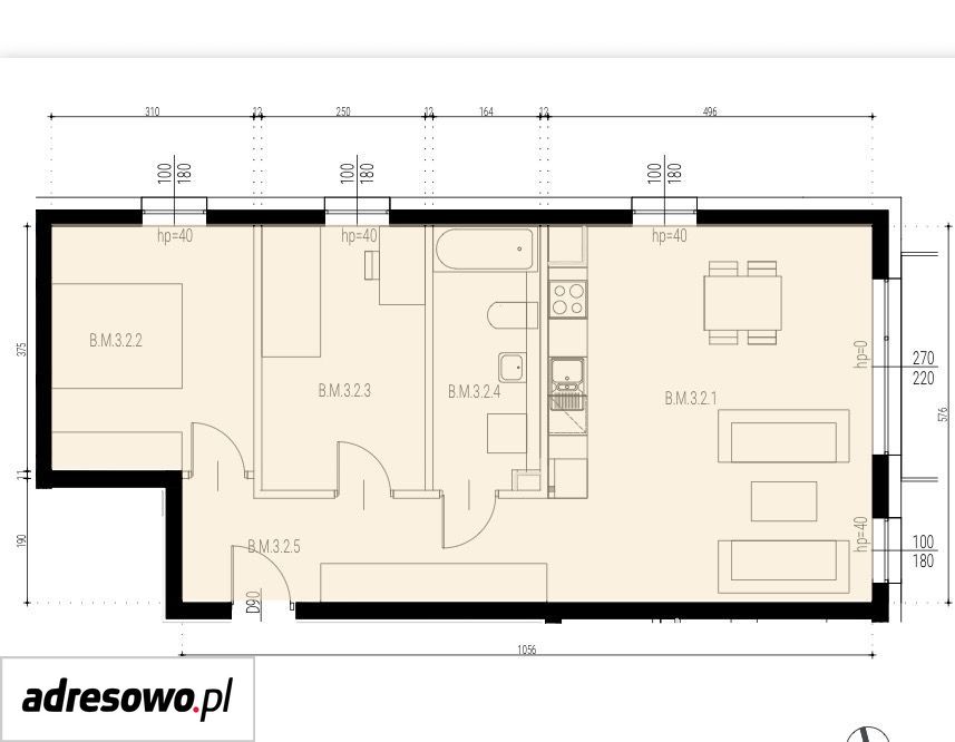 Mieszkanie 3-pokojowe Legnica, ul. Mostowa. Zdjęcie 4