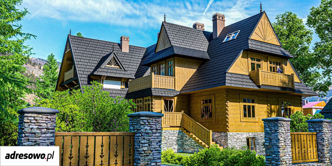 dom wolnostojący, 7 pokoi Zakopane Centrum, os. Szymony. Zdjęcie 7