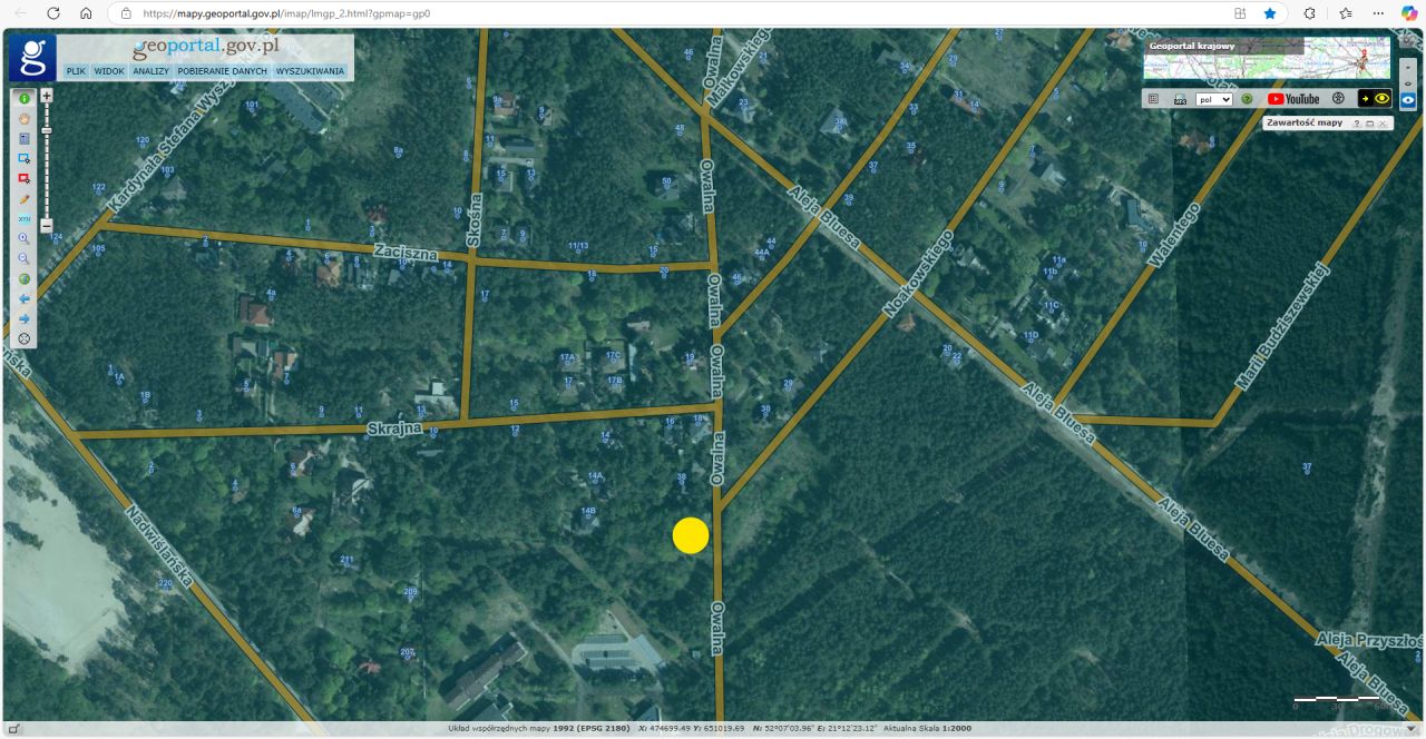 Działka budowlana Józefów Dębinka, ul. Owalna. Zdjęcie 2