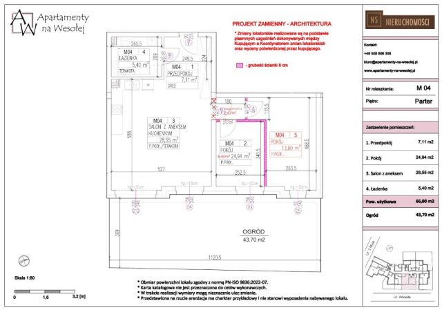 Mieszkanie 3-pokojowe Pruszków, ul. Wesoła. Zdjęcie 14