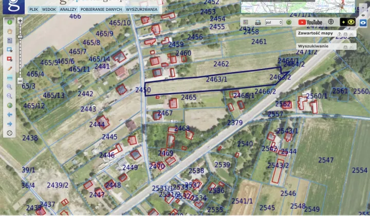 Działka budowlana Radymno Zagrody, Piaskowa