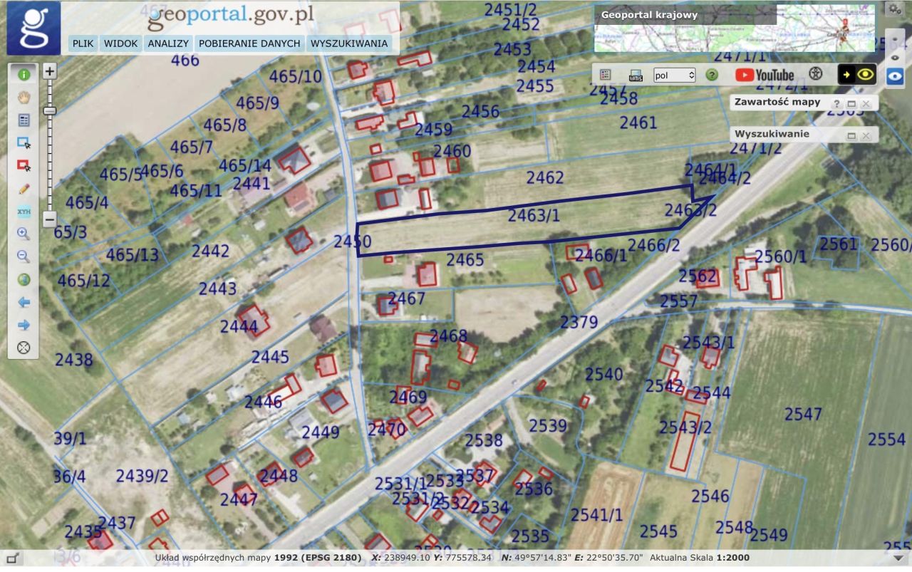Działka budowlana Radymno Zagrody, Piaskowa. Zdjęcie 1