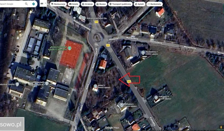 Działka budowlana Gołymin-Ośrodek, ul. Pułtuska