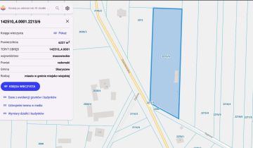 Działka budowlana Skaryszew