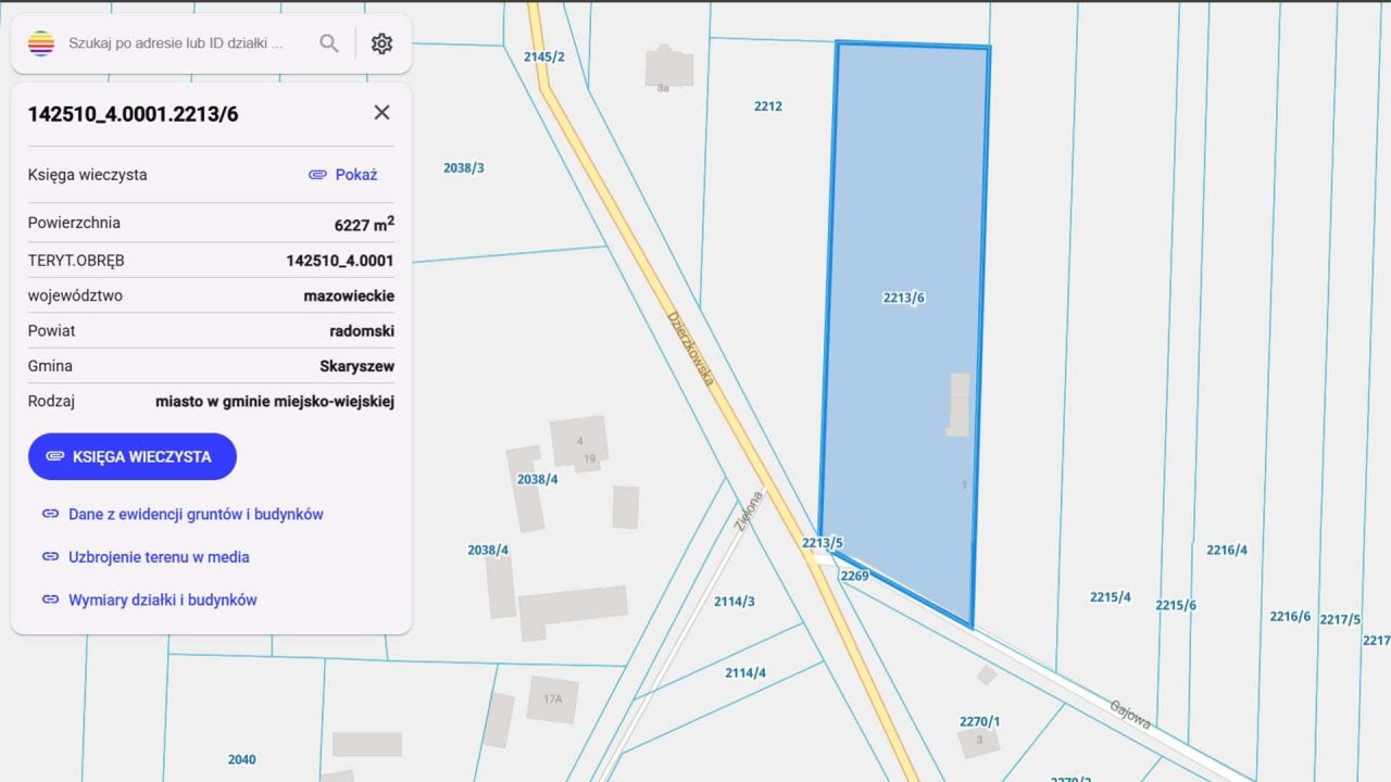 Działka budowlana Skaryszew. Zdjęcie 2