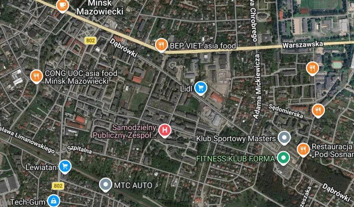 Mieszkanie 2-pokojowe Mińsk Mazowiecki, ul. Cicha