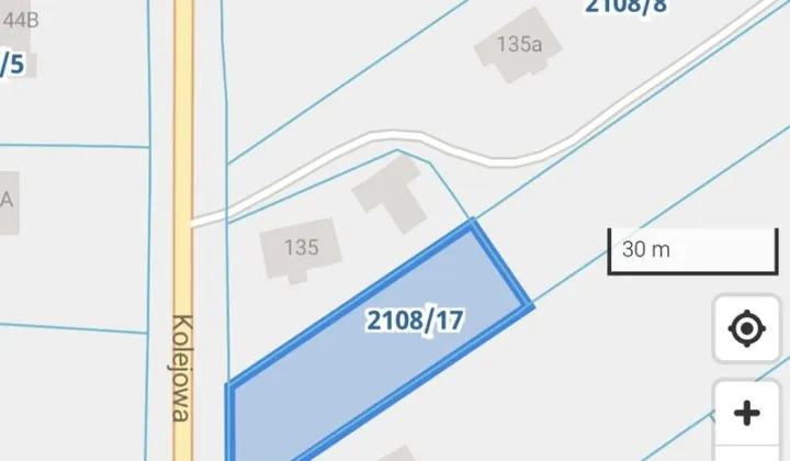 Działka budowlana Radłów, ul. Kolejowa