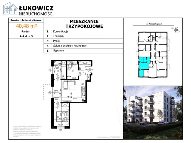 Mieszkanie 3-pokojowe Czechowice-Dziedzice. Zdjęcie 9