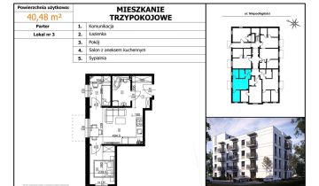 Mieszkanie 3-pokojowe Czechowice-Dziedzice
