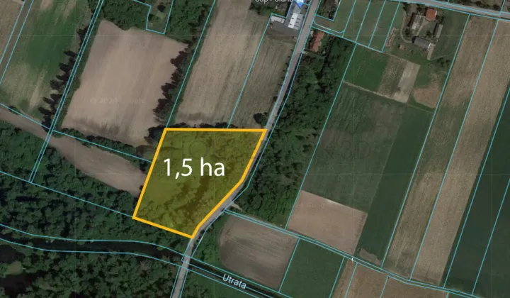 Działka inwestycyjna Błonie