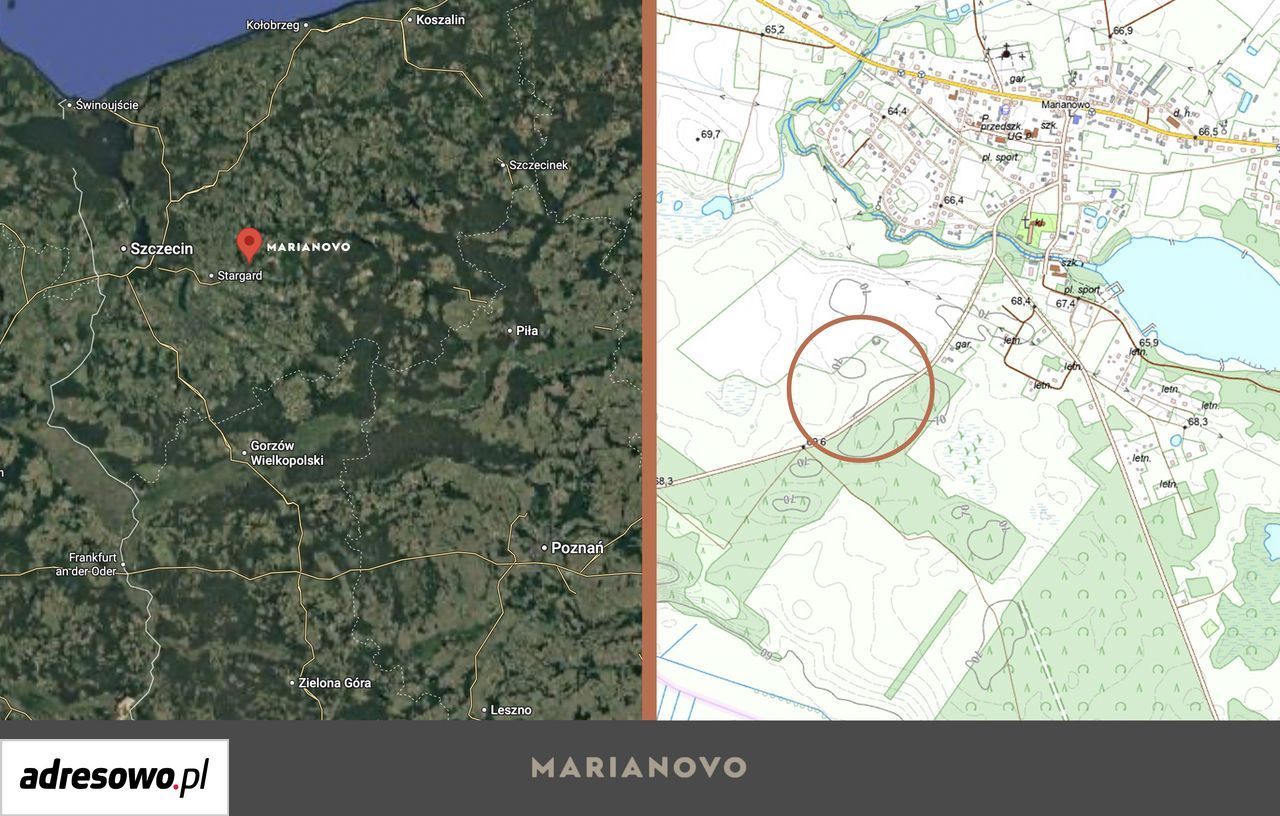 Działka budowlana Marianowo, ul. Jagodowa. Zdjęcie 6