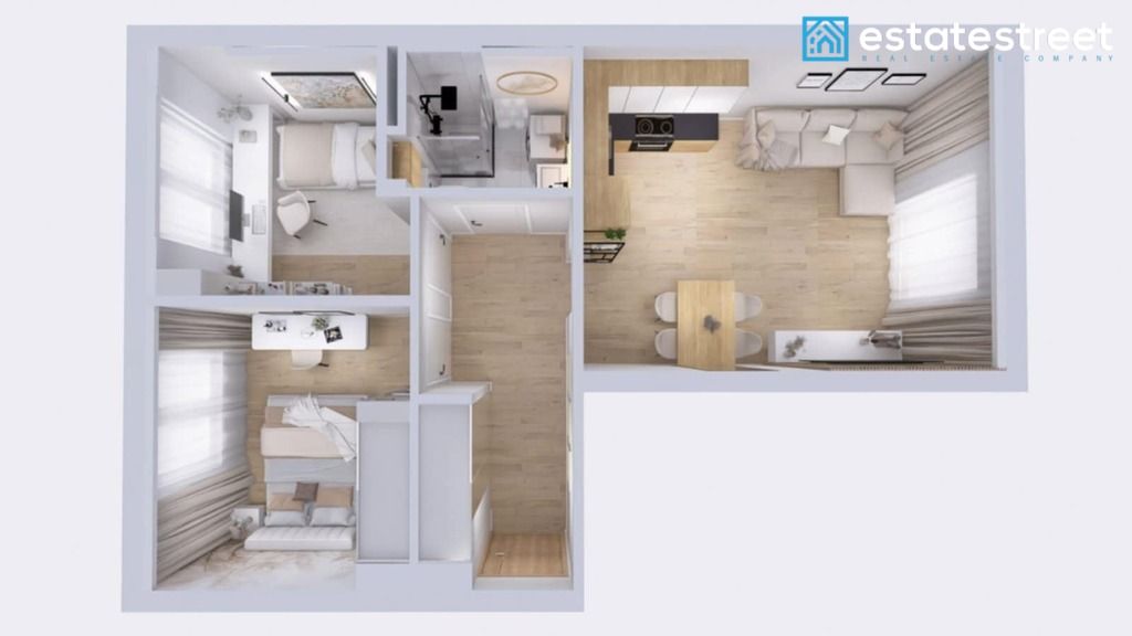 Mieszkanie 3-pokojowe Kraków Nowa Huta, os. Willowe. Zdjęcie 16