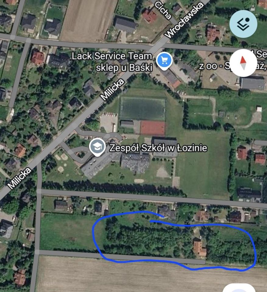 Działka budowlana Łozina, ul. Świerkowa. Zdjęcie 3